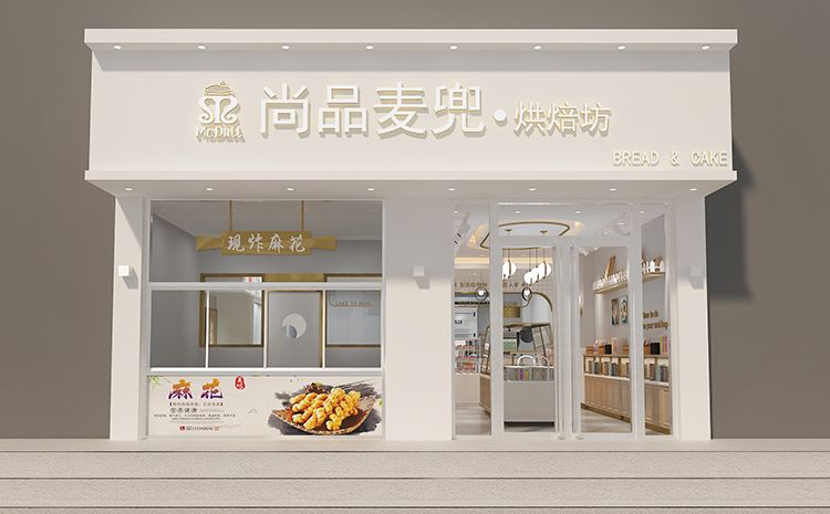 合肥蛋糕店設(shè)計原則？好看的蛋糕店裝修效果圖案例